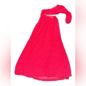 SHEIN cut-out asymmetrical one shoulder maxi dress